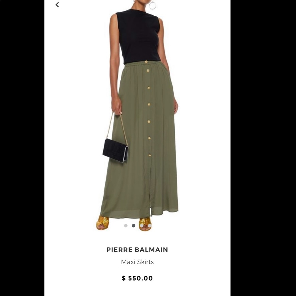 Balmain Long Skirt